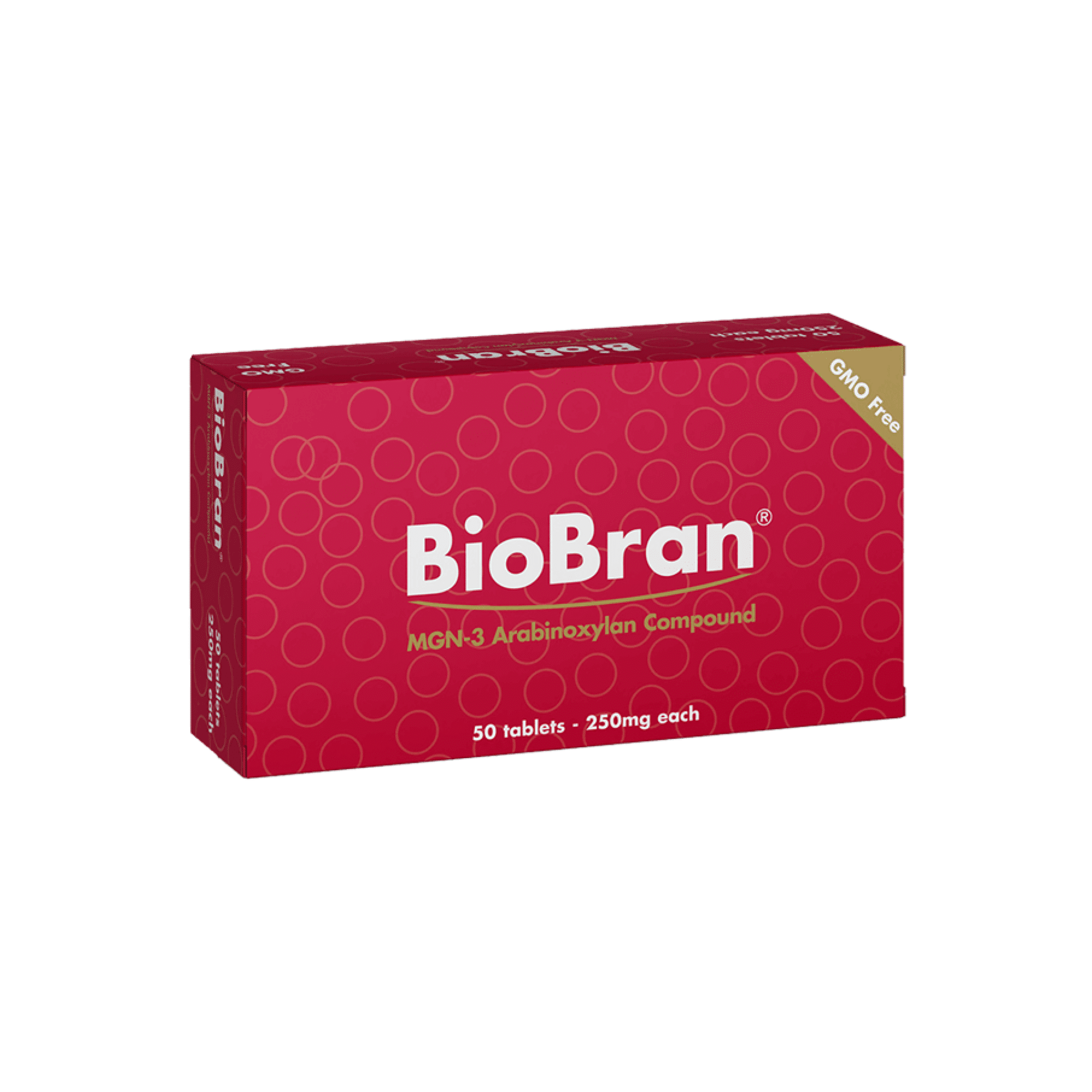 Verpakking Biobran tabletten