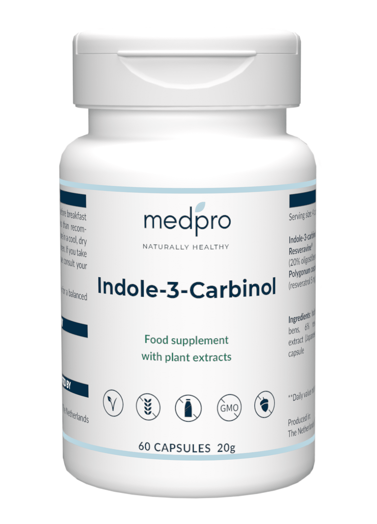 Indole-3-Carbinol Product Bottle