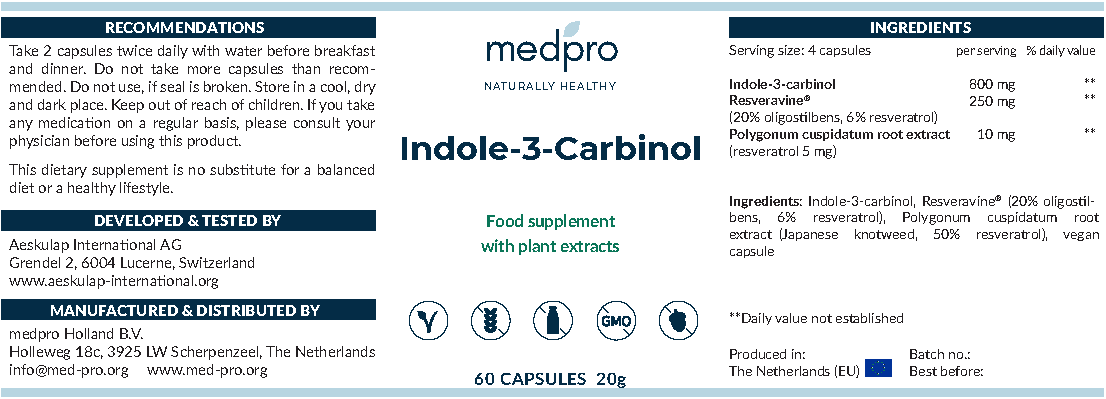 Indol3Carbinol label