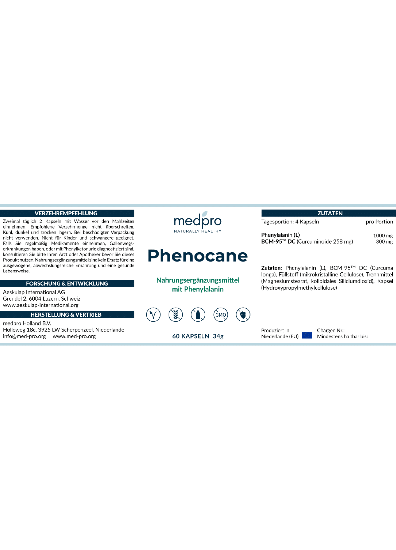 Fenocaan label