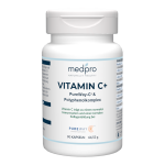 Vitamin C tablet bottle