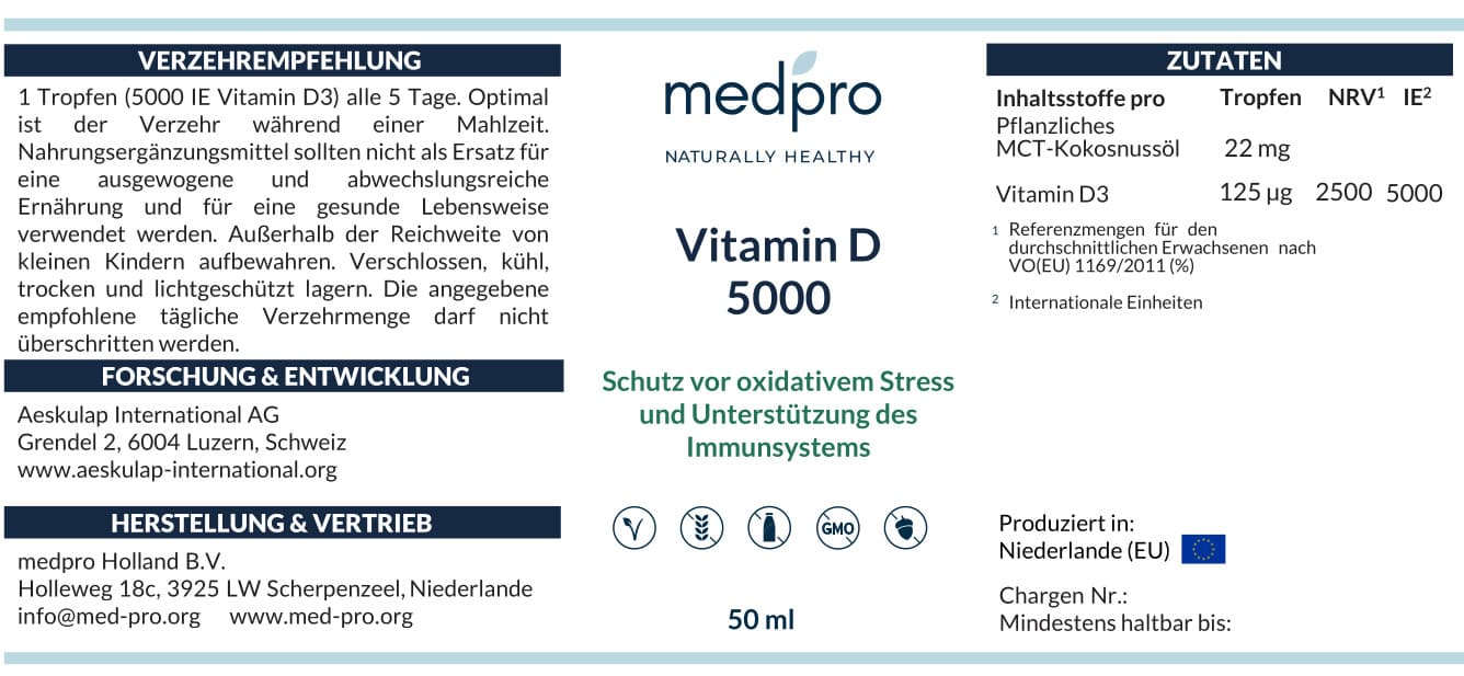 Vitamin D 5000 DE