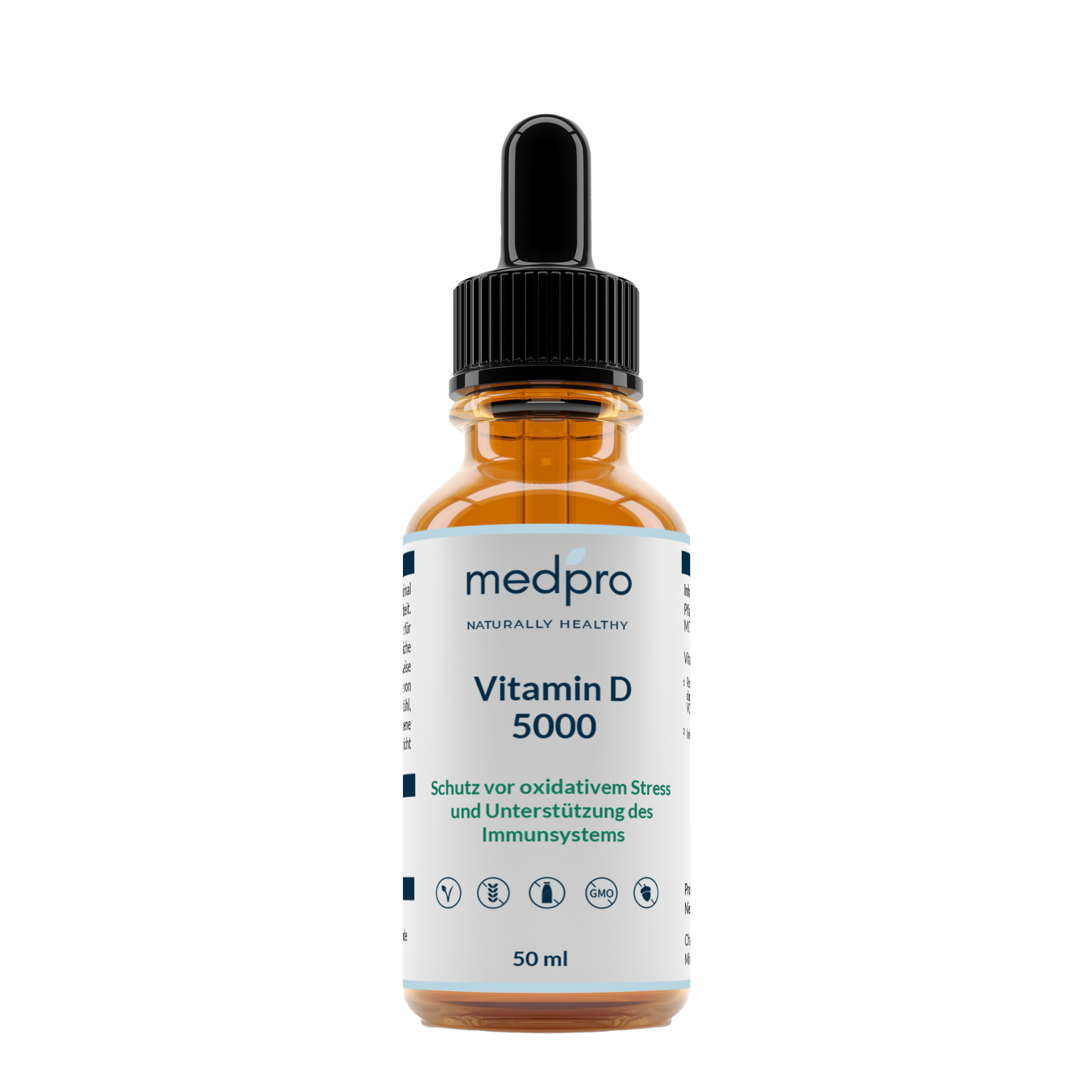 Vitamin D Produktflasche