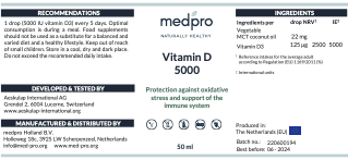 Vitamin D label