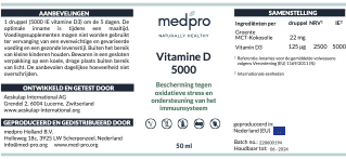 Vitamine D-label